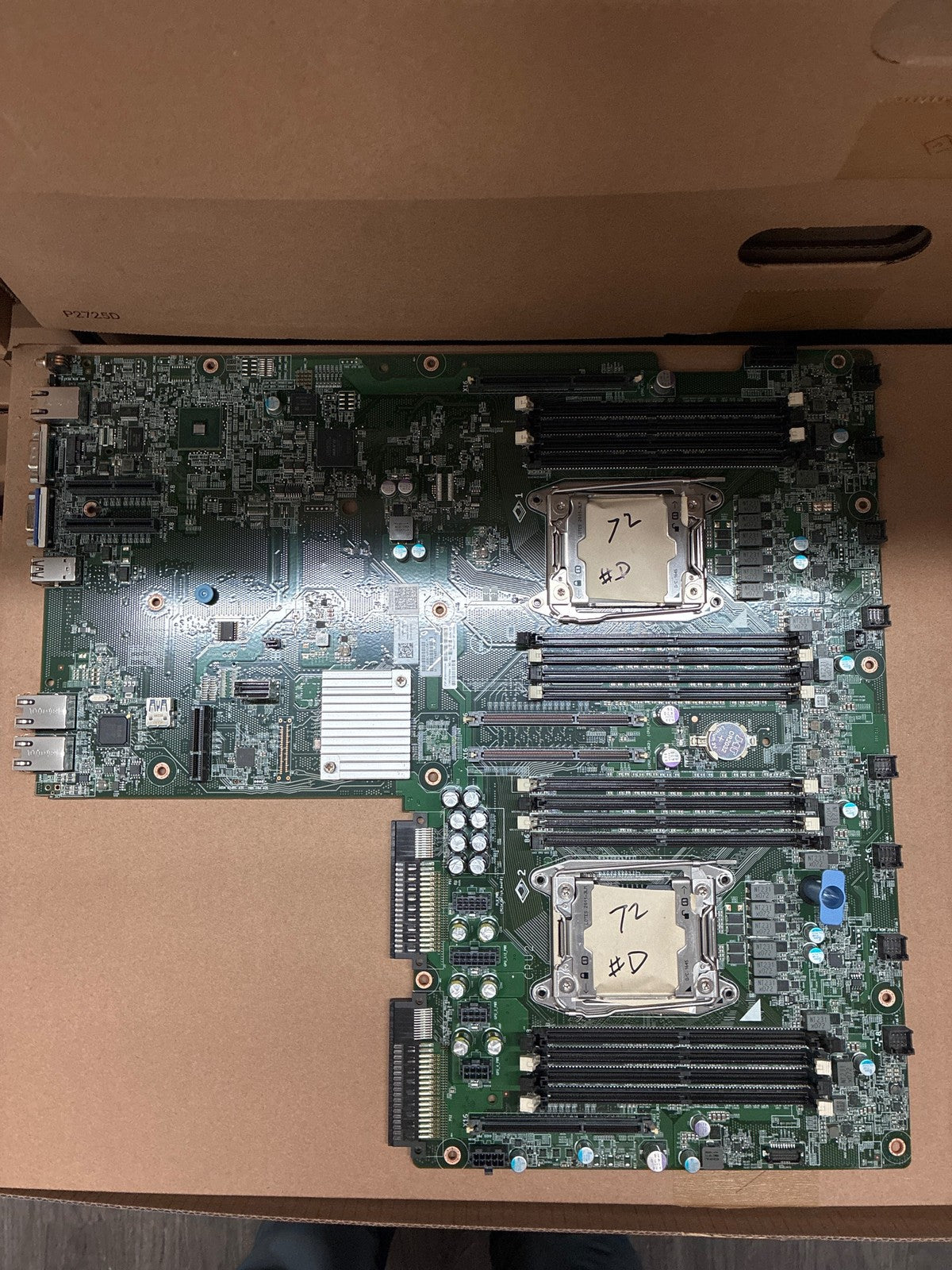 🔥 Dell PowerEdge Motherboard 0D9WDC D9WDC Dual Socket System Board