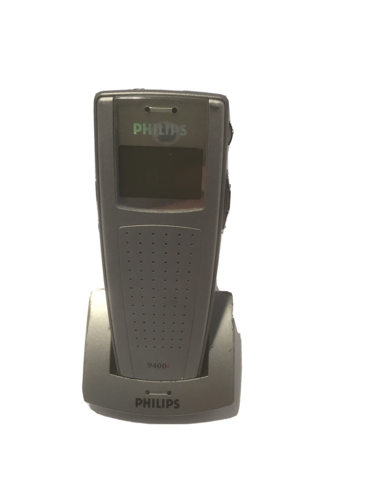 + 5X Philips 9400i digital recorder with 9110 base, USB Chargeable, NO AC,NO SD