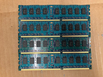 ~ (4x 2GB) Hynix 2Rx8 PC3-10600R HMT125R7BFR8C -H9 DDR3 ECC 500202 SERVER MEMORY