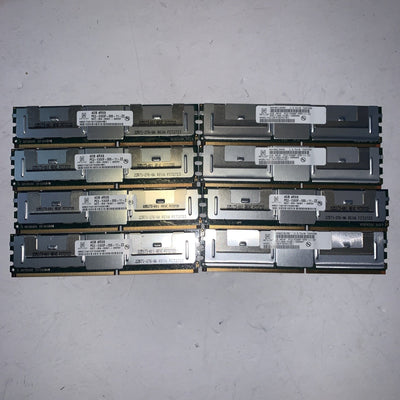 Lot of 8 Netlist 4GB PC2-5300F DDR2 ram memory (for servers & Apple)