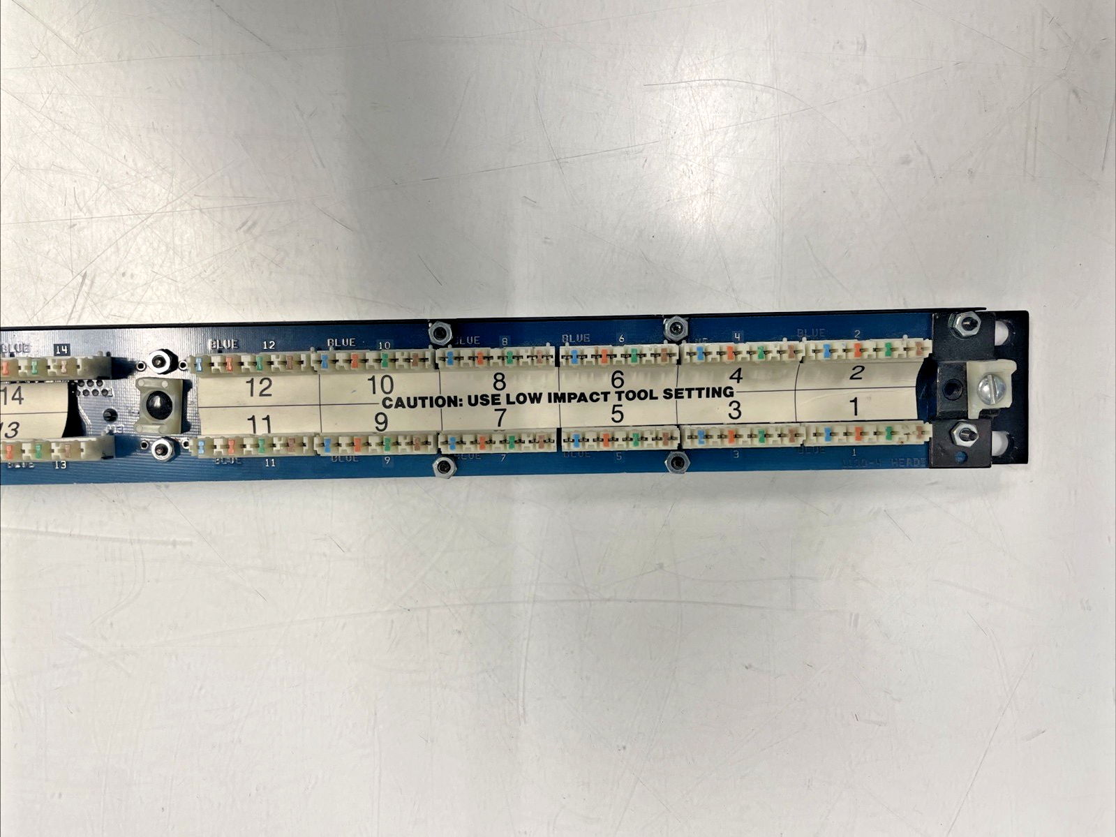 🔥AMP Category 5 Cat 5 24 Port Patch Panel   +