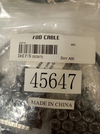 *  NEW LOT OF 5 Dell 45647 Latitude C-Series Computers Floppy-Disk Drive Cable