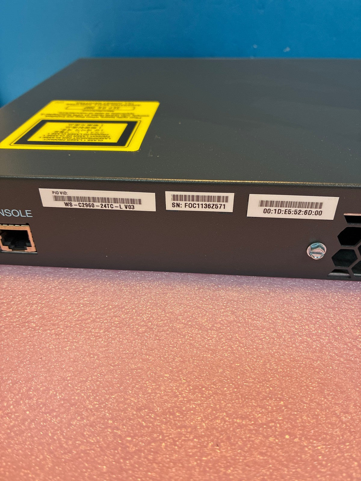 Nice 🔥 Cisco Catalyst 2960 WS-C2960-24TC-L 24-Port Fast Ethernet Switch