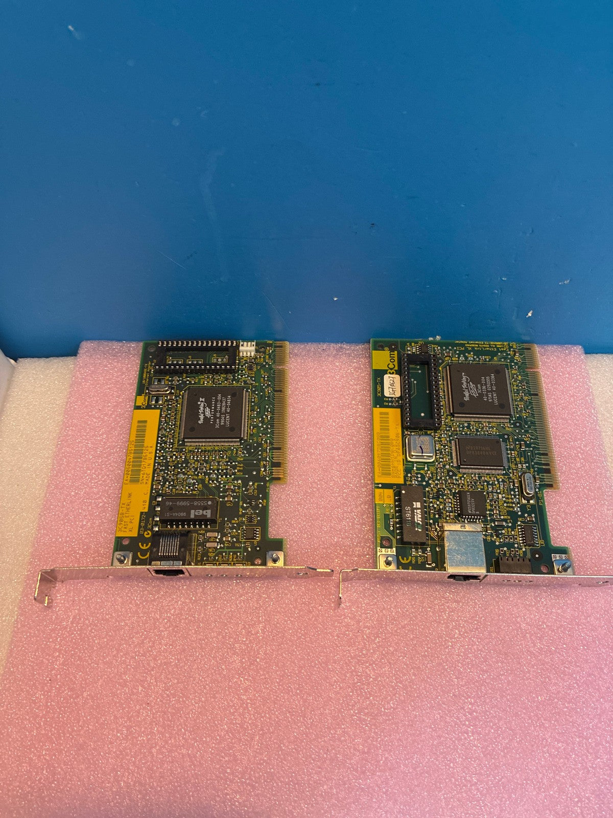 🔥 3Com 3C905B-TX Fast EtherLink XL PCI 10/100 Ethernet NIC Adapter Lot of 2
