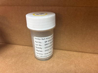 🔥 Qun Win Sn63/Pb37 BGA Solder Balls 0.50mm 0.50 mm  250000pcs QW-SP63-Q500