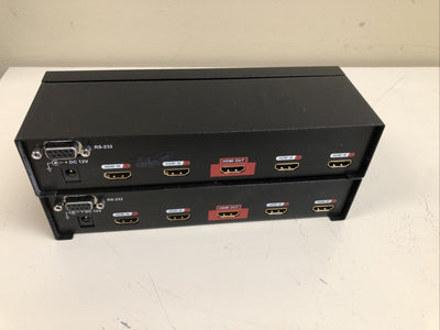 1x AVlink HRM-2214F 4-Port HDMI Selector W/ Power Supply $