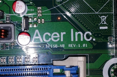 ACER IPISB-VR 1.01 MOTHERBOARD (Not working)