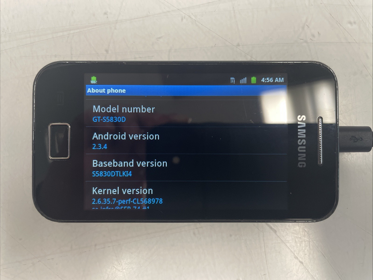 🔥 Galaxy Ace GT-S5830D 154M Smartphone Carrier:Telus +