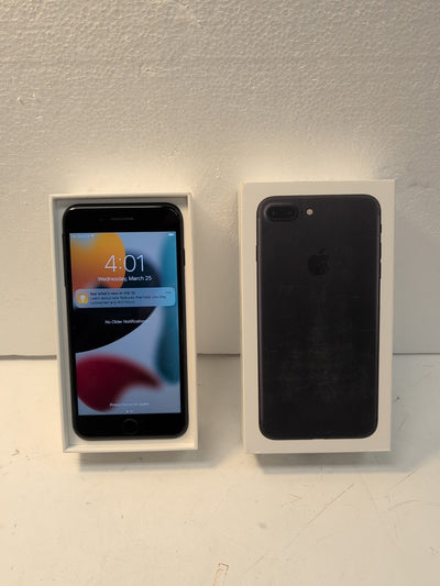 🔥 (GRADE A) Apple iPhone 7 Plus A1784 32GB Smartphone BLACK + BOX Unlocked -