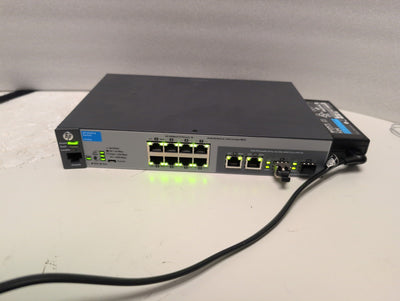 🎸 HP 2530-8 J9783A 8-Port 10/100 2-Port Gigabit SFP Managed Ethernet Switch