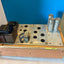 🔥 Vintage Vacuum Tube Amplifier Chassis 6L6-G 5U4-G Wood Frame As-Is Parts