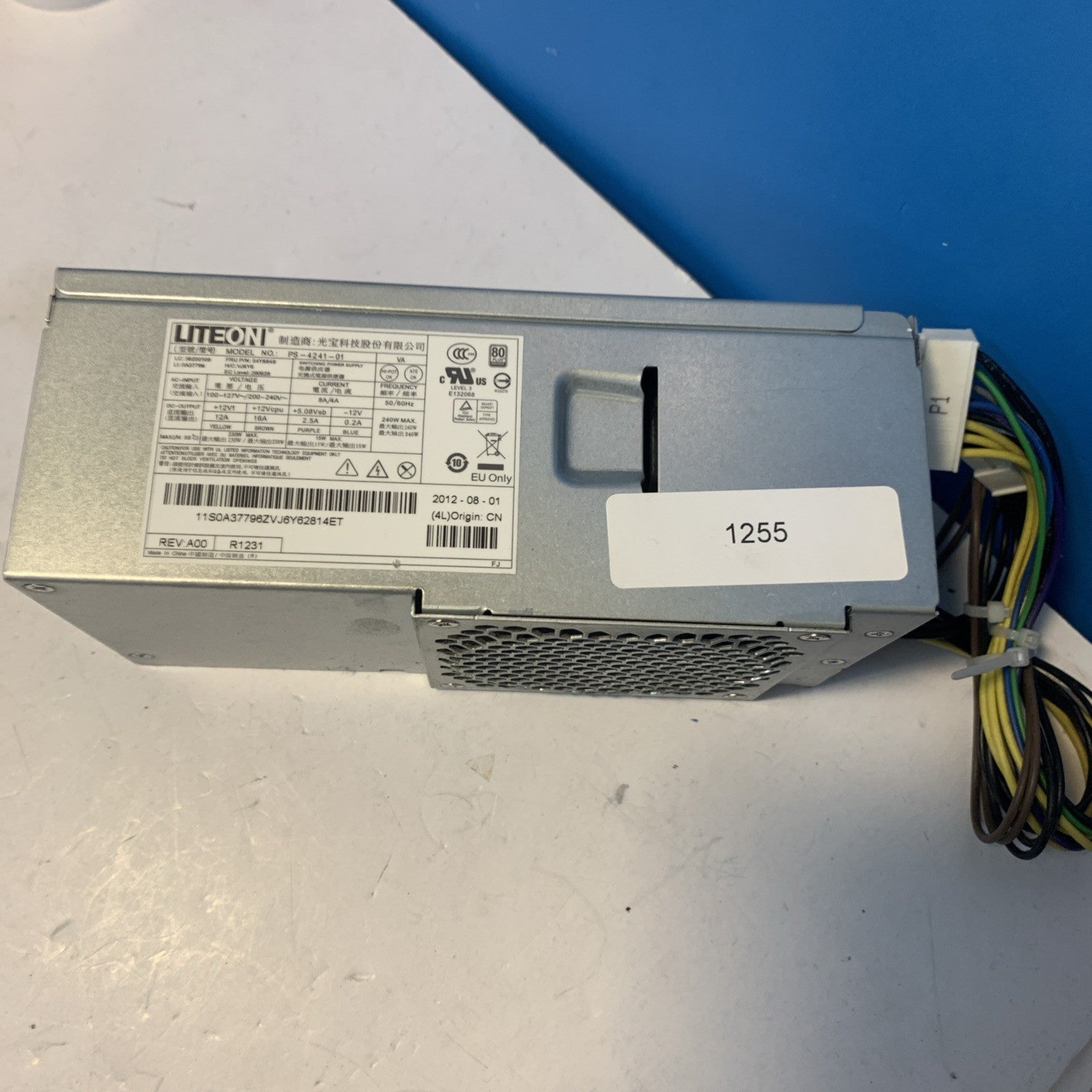 54Y8849 Lenovo M72 M82 M92 M73 M83 M93 Power Supply  0A37796 PS-4241-01 54Y8874