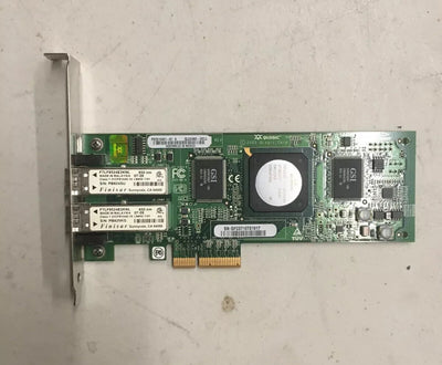 ~ QLOGIC QLE2462 Dual-Port 4GB FIBRE CHANNEL PCI-E # PX2510401-61 A