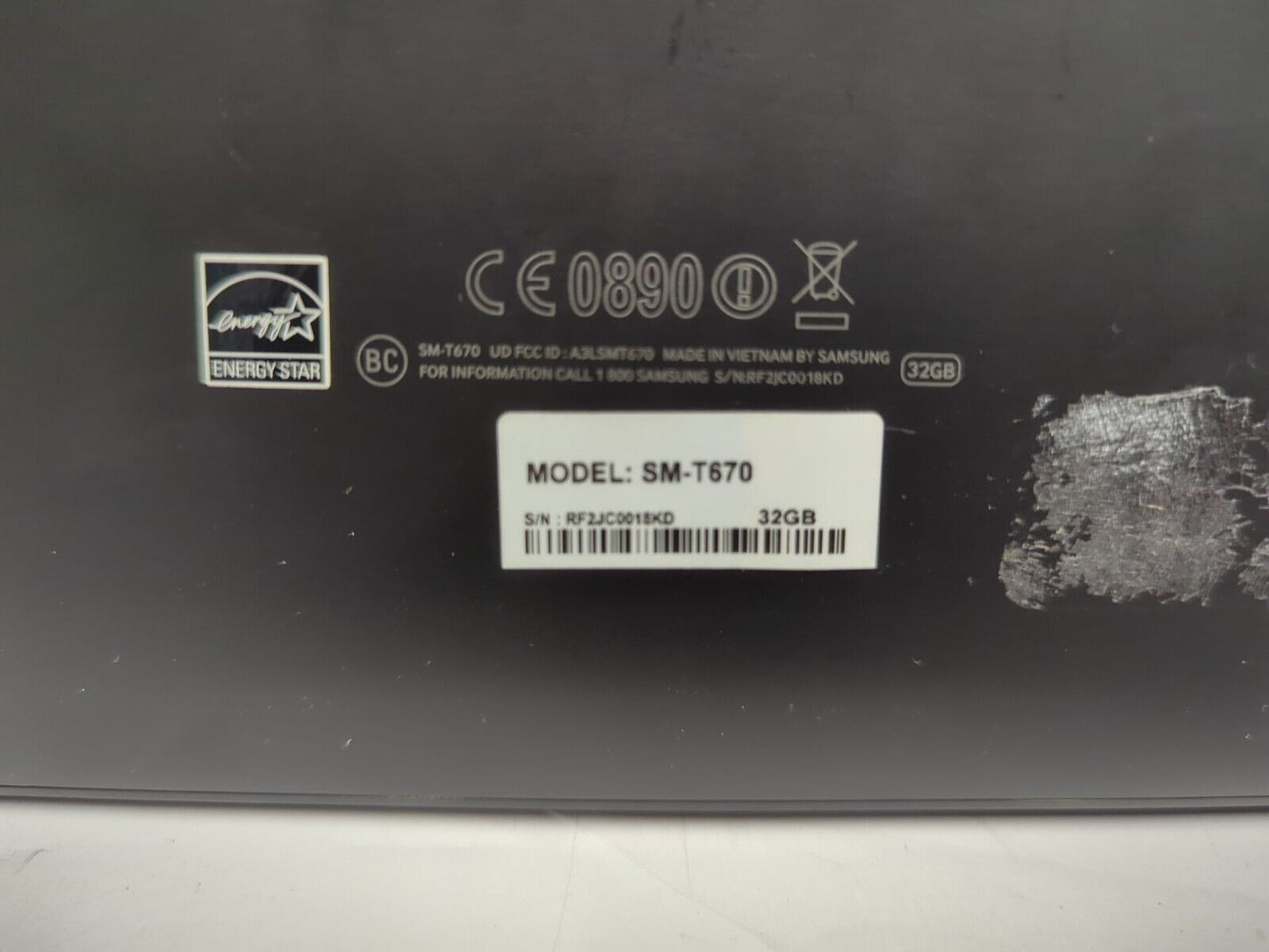 Samsung Galaxy View SM-T670 18.4" Tablet /32GB /  OS 8.1/(Battery Dead,READ) -