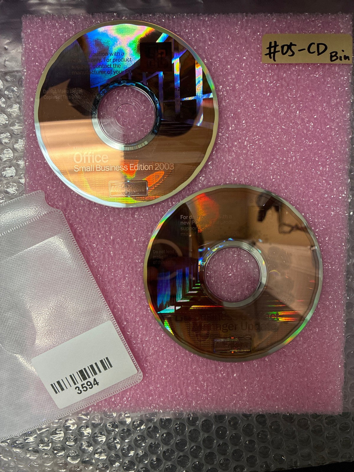 🔥 Microsoft Office Small Business Edition 2003 with BCM Update 2-Disc OEM CD