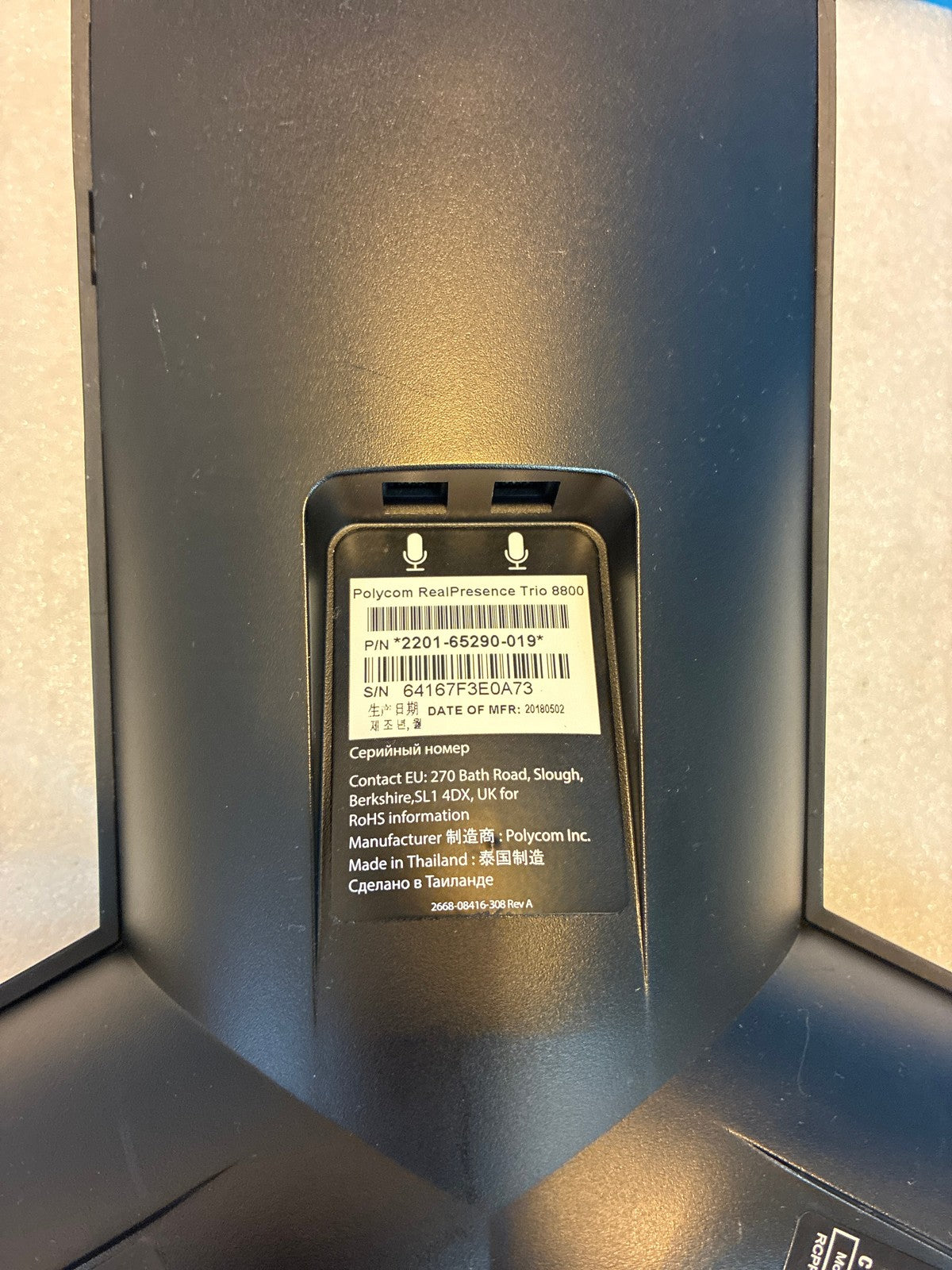 🔥 Polycom RealPresence Trio 8800 2201-65290-019 Conference Speakerphone (Qty)