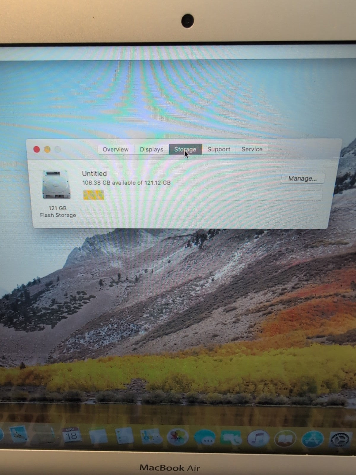 🔥 NICE Apple MacBook Air 2015 A1466 13.3" Intel i5-1.6GHz/8GB/128GB SSD/10. 13-