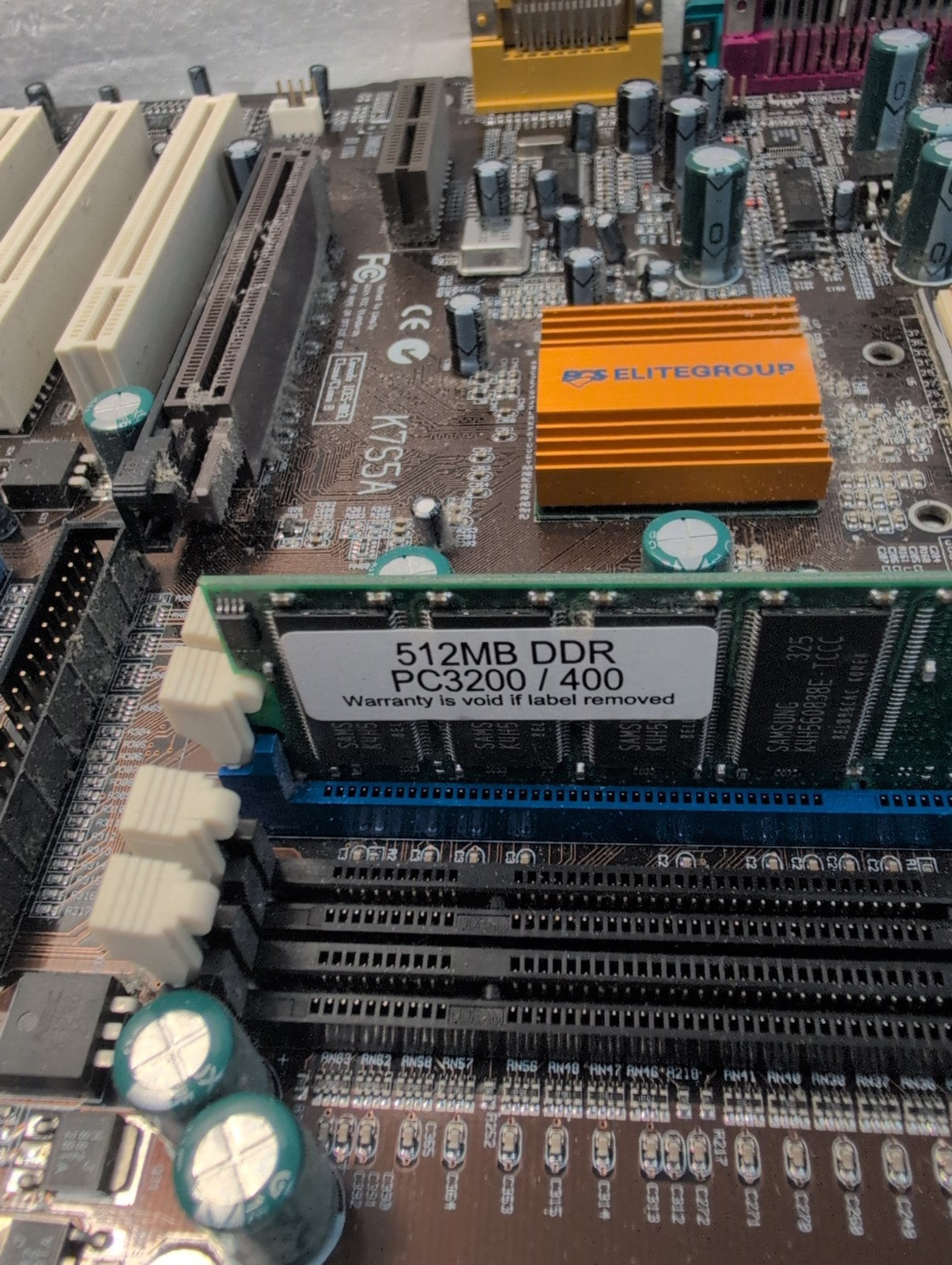 🔥  ECS K7S5A Socket 462 Motherboard With Athlon 1150MHz CPU/512MB RAM Tested -
