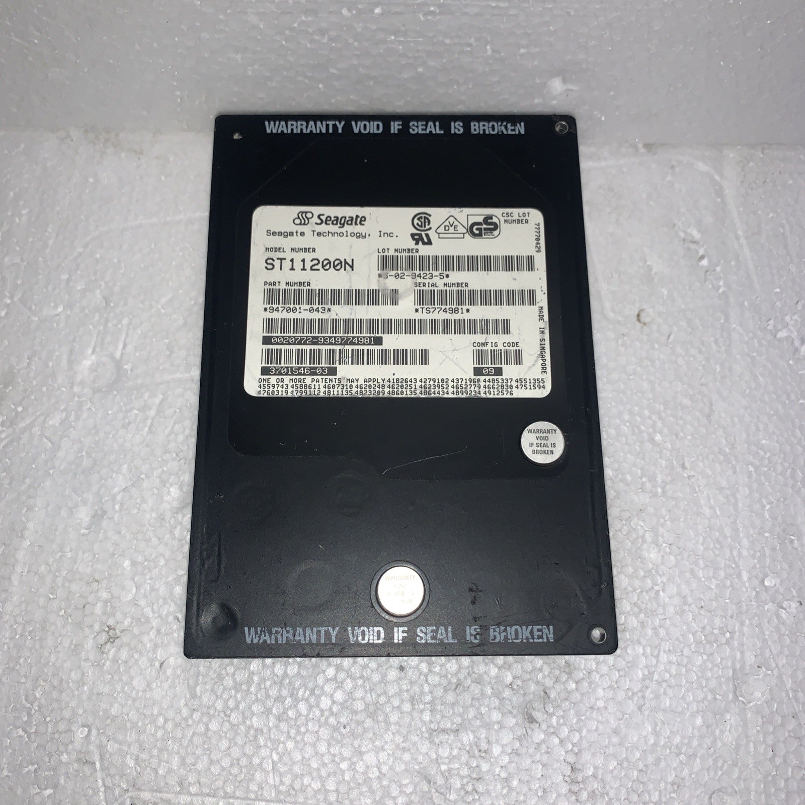 🔥 1.2GB Seagate ST11200N 3.5" HH 50 PIN SCSI Hard Disk Drive Power Mac