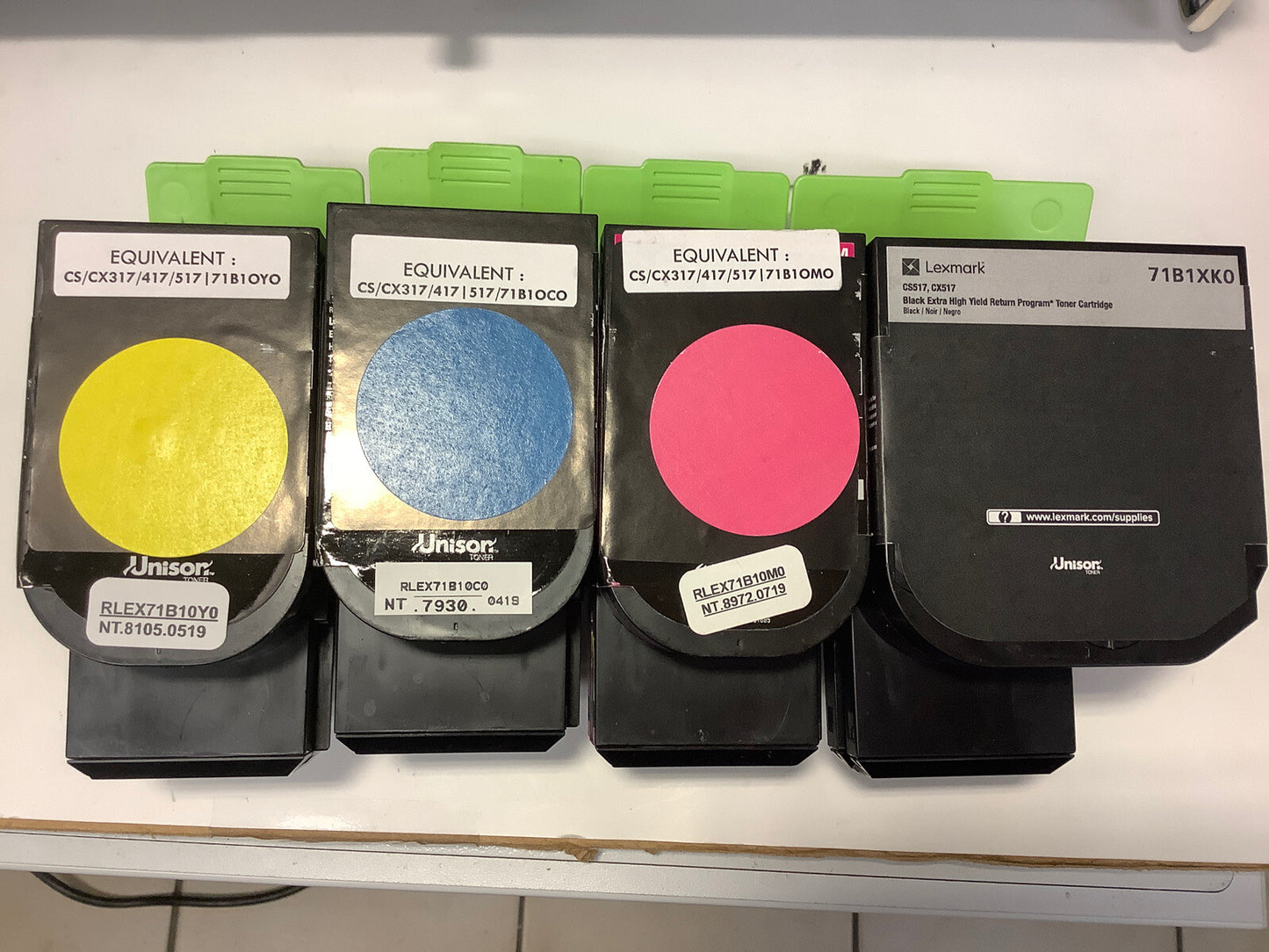 71B1XKO TONER CARTRIDGE COMPATIBLE FOR LEXMARK 7527/ CX517de printer