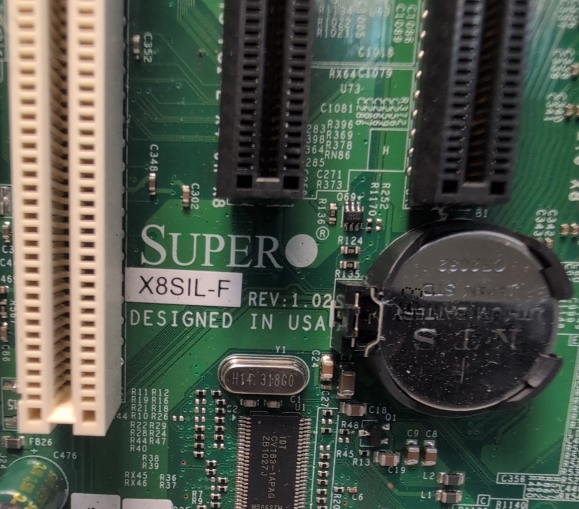 Supermicro X8SIL-F Computer Motherboard W/ X3440 CPU Tested (NO I/O Plate) -