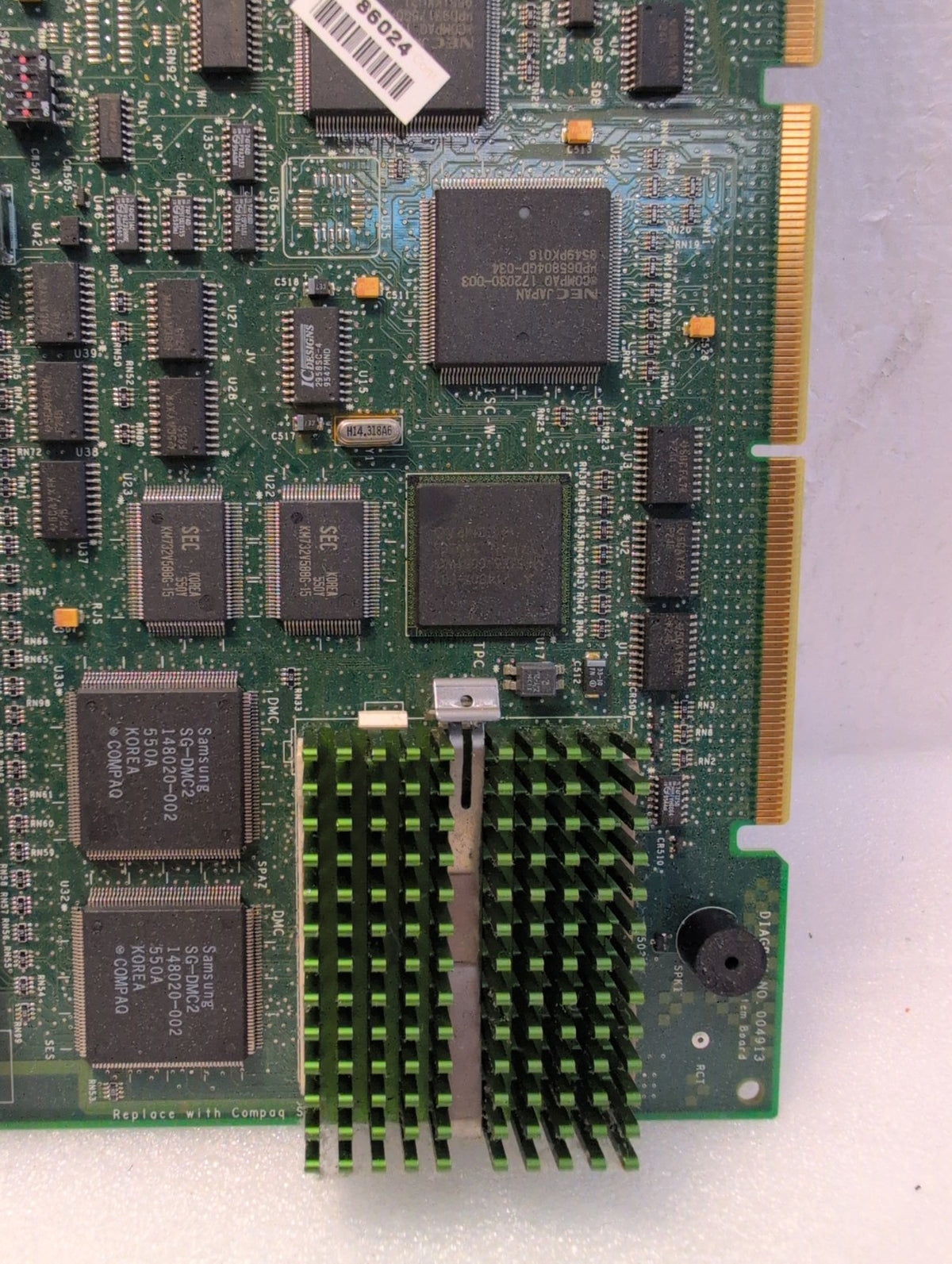🎸 Compaq System Board 004914-001 Motherboard for Compaq 5100 Vintage PC