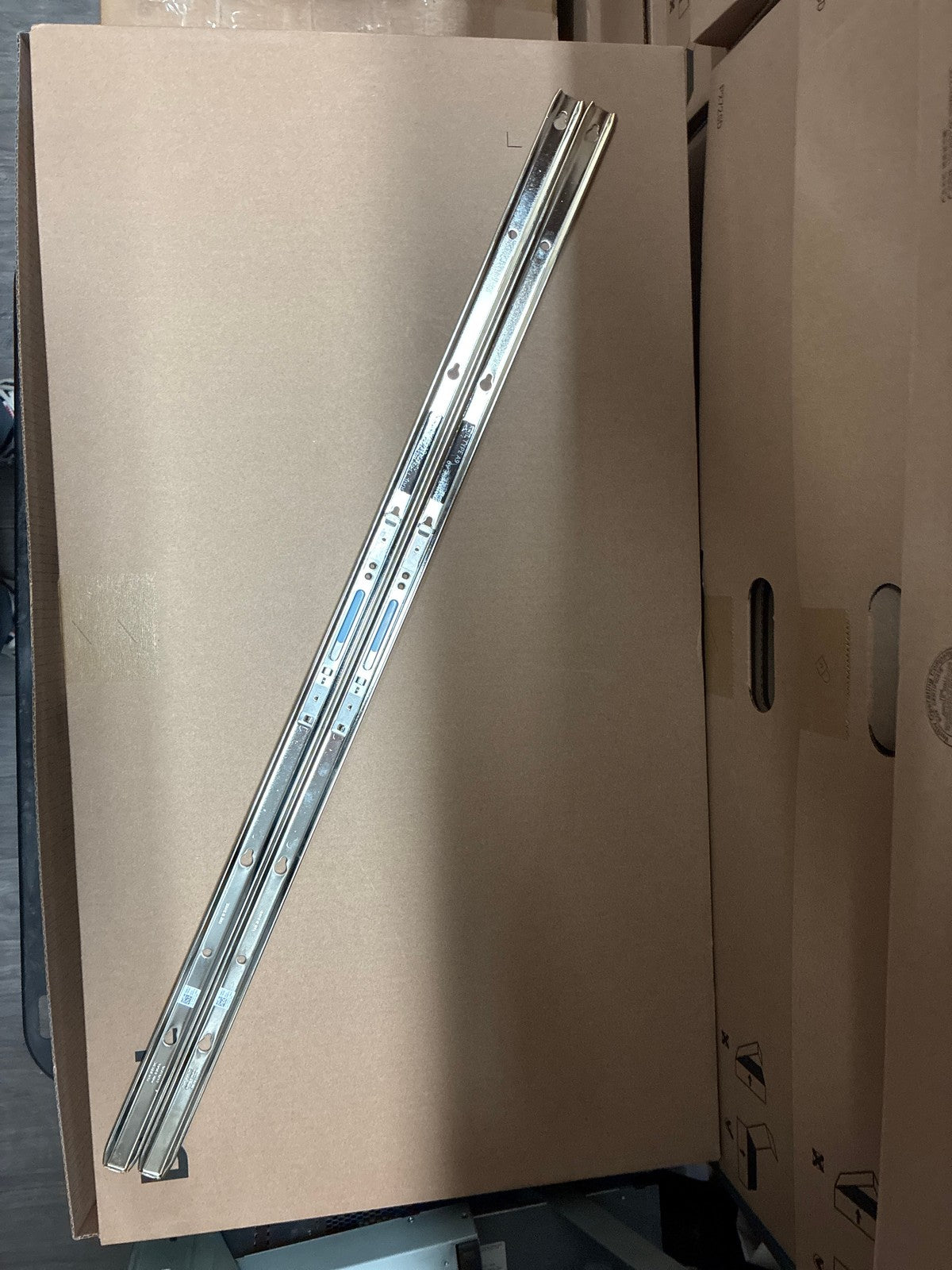 🔥 Dell Server Inner Rail Kit R7F9C 0HPK7G Type A9 Rack Mount Rails Pair