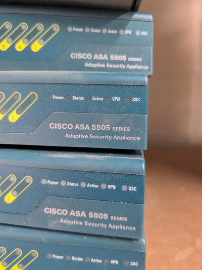 🔥 8x Cisco ASA 5505 Firewall Adaptive Security Appliance (NO Power Supply) -