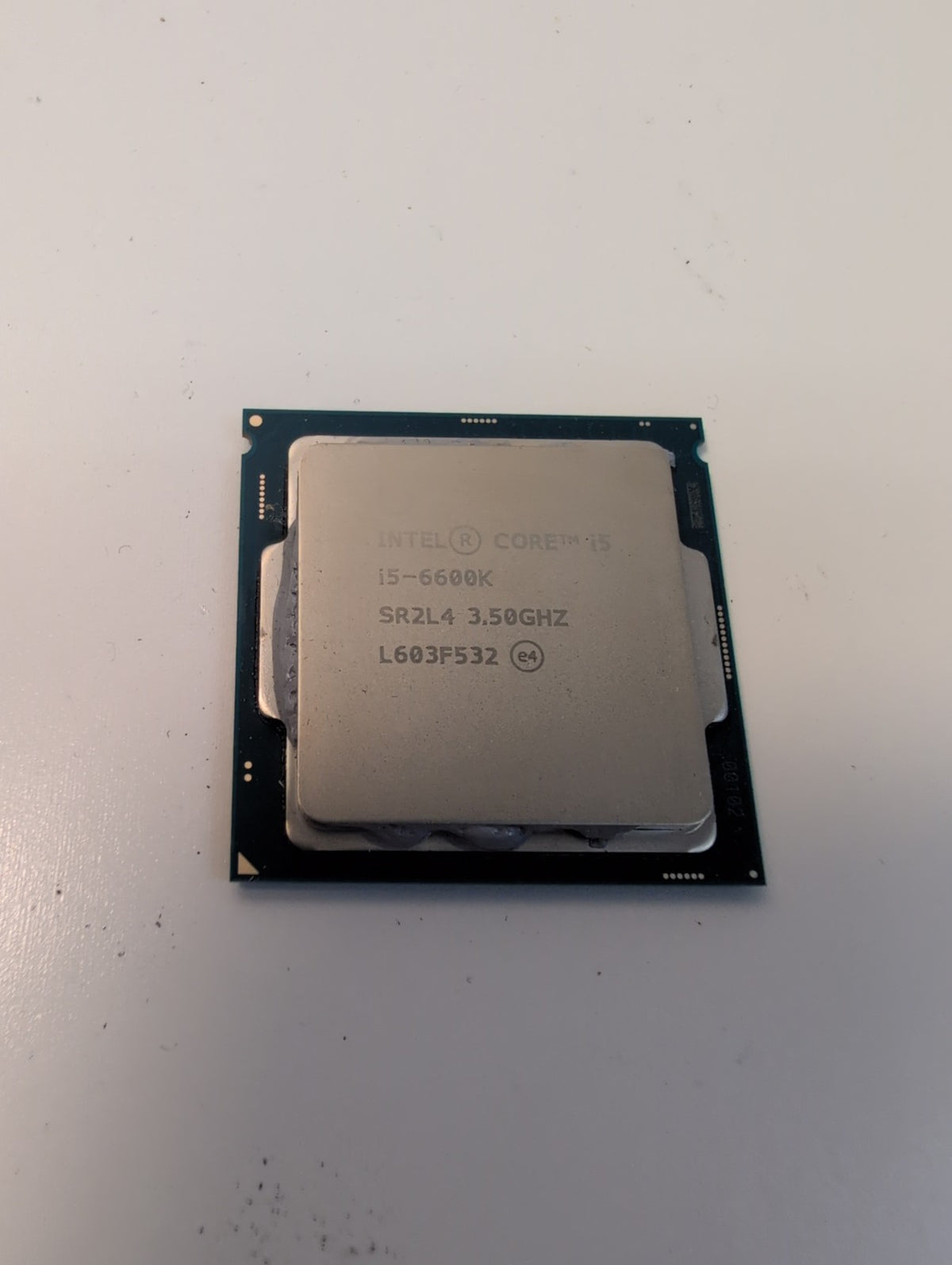 Intel Core i5-6600K SR2L4 3.50GHz LGA1151 Skylake Desktop CPU Processor -