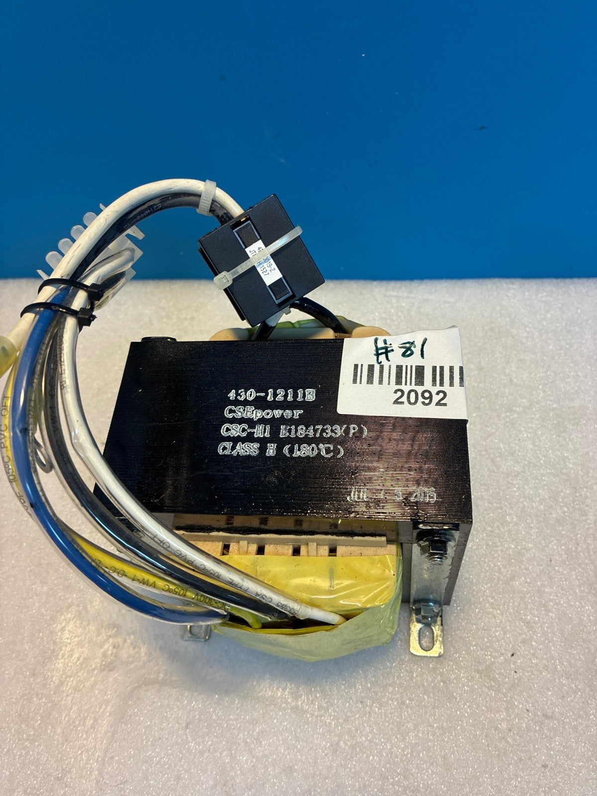 🔥 CSEpower 430-1211B Power Transformer CSC-H1 Class H Insulation 180°C UL/CSA