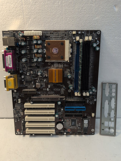 🔥  ECS K7S5A Socket 462 Motherboard With Athlon 1150MHz CPU/512MB RAM Tested -