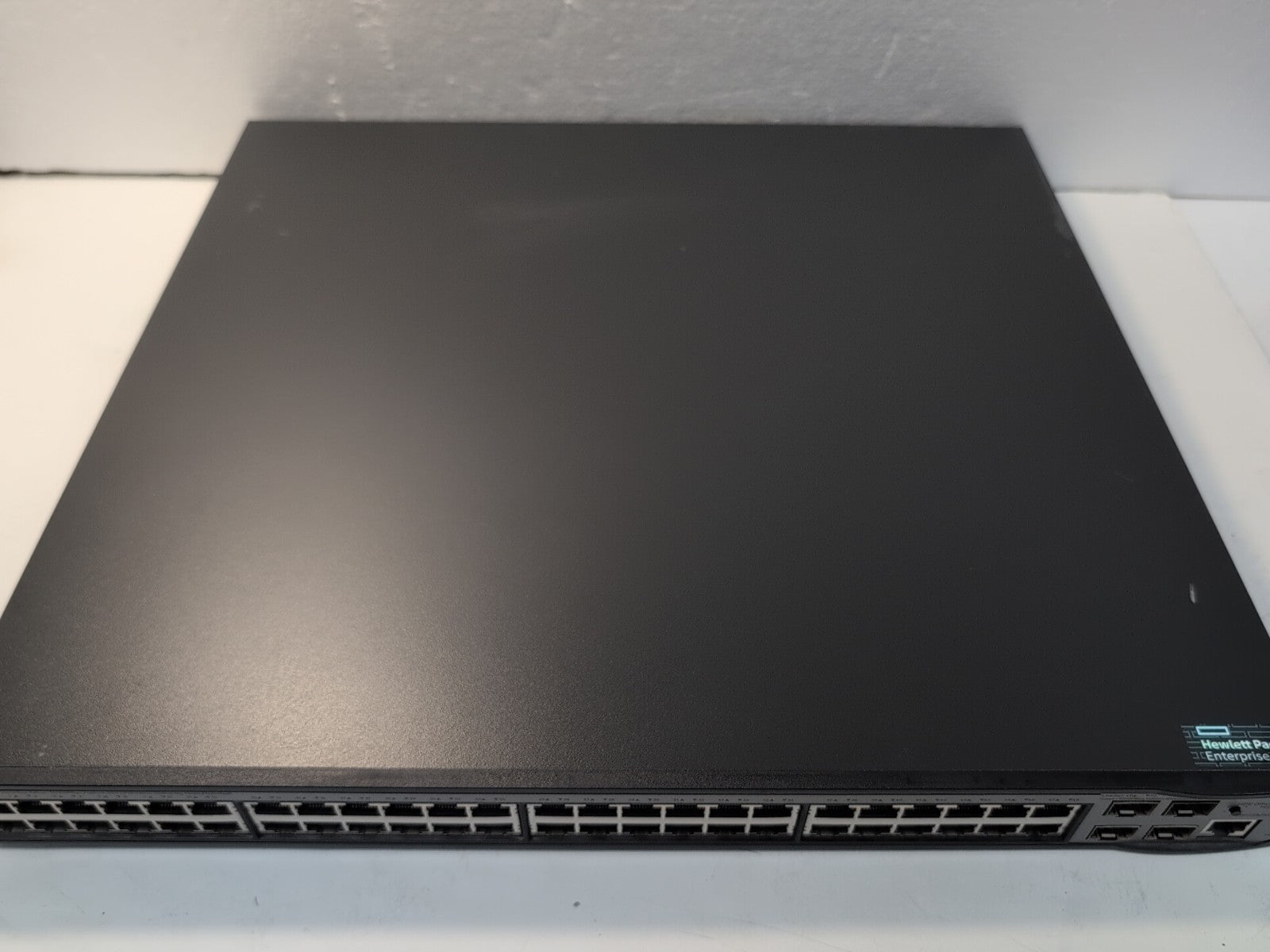 🔥 HPE 1920 JG928A 48-Port POE+ GBE Rackmount Switch With Ears Tested -