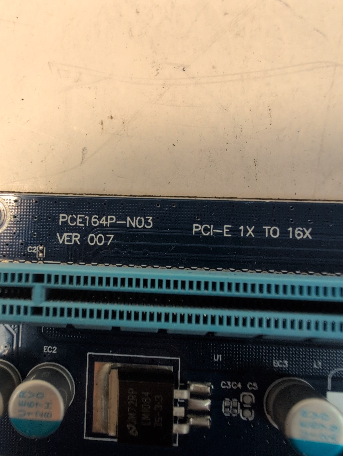 🔥  PCE164P-N03 VER 006C PCI-E 1X To 16X Powered USB 3.0 Raiser Card -