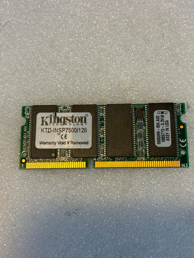 🔥 Kingston KTD-INSP7500/128 128MB SODIMM RAM for Dell Inspiron 7500
