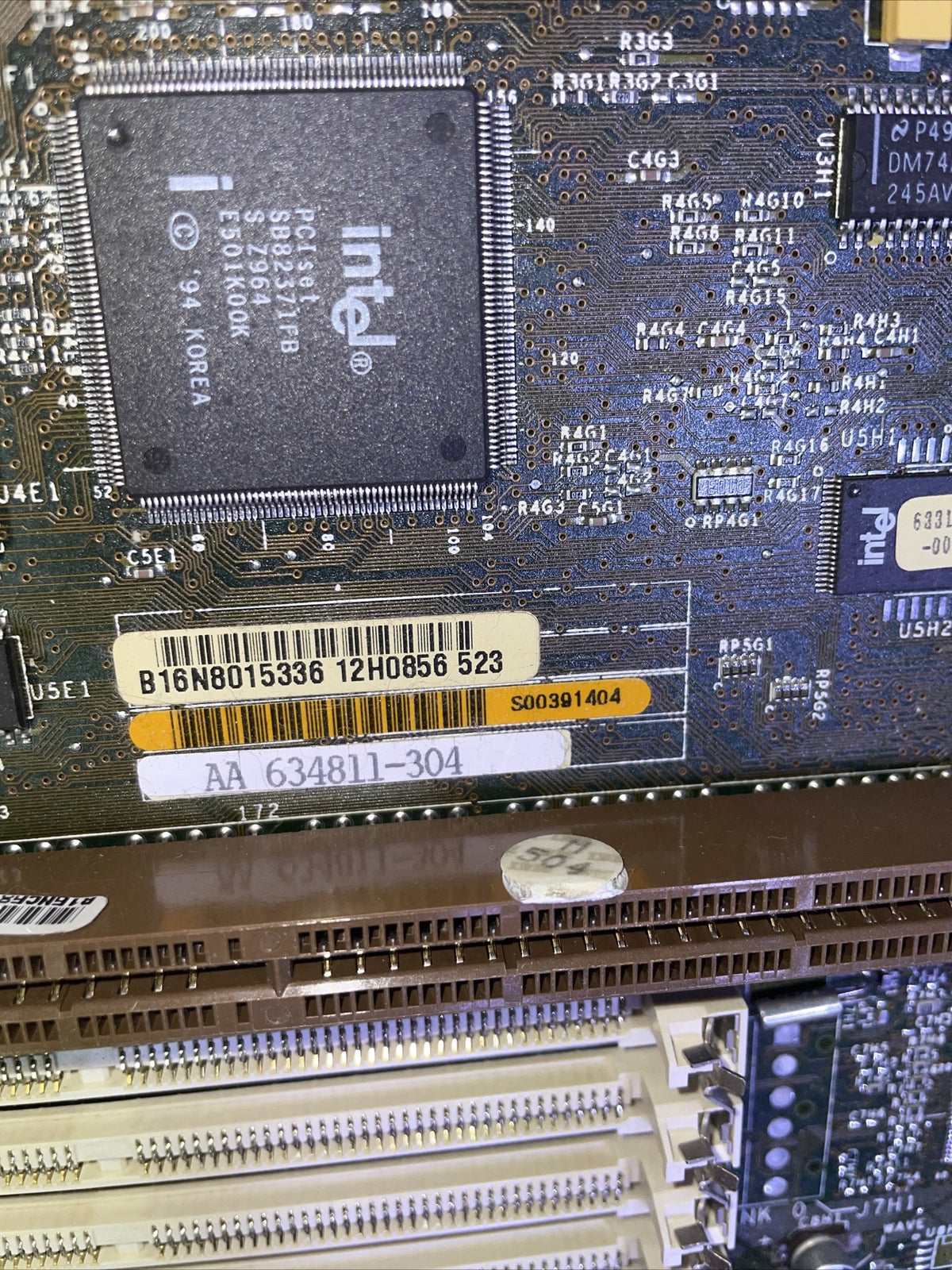 Vintage IBM 12H0856 Motherboard with CPU 11H9623 