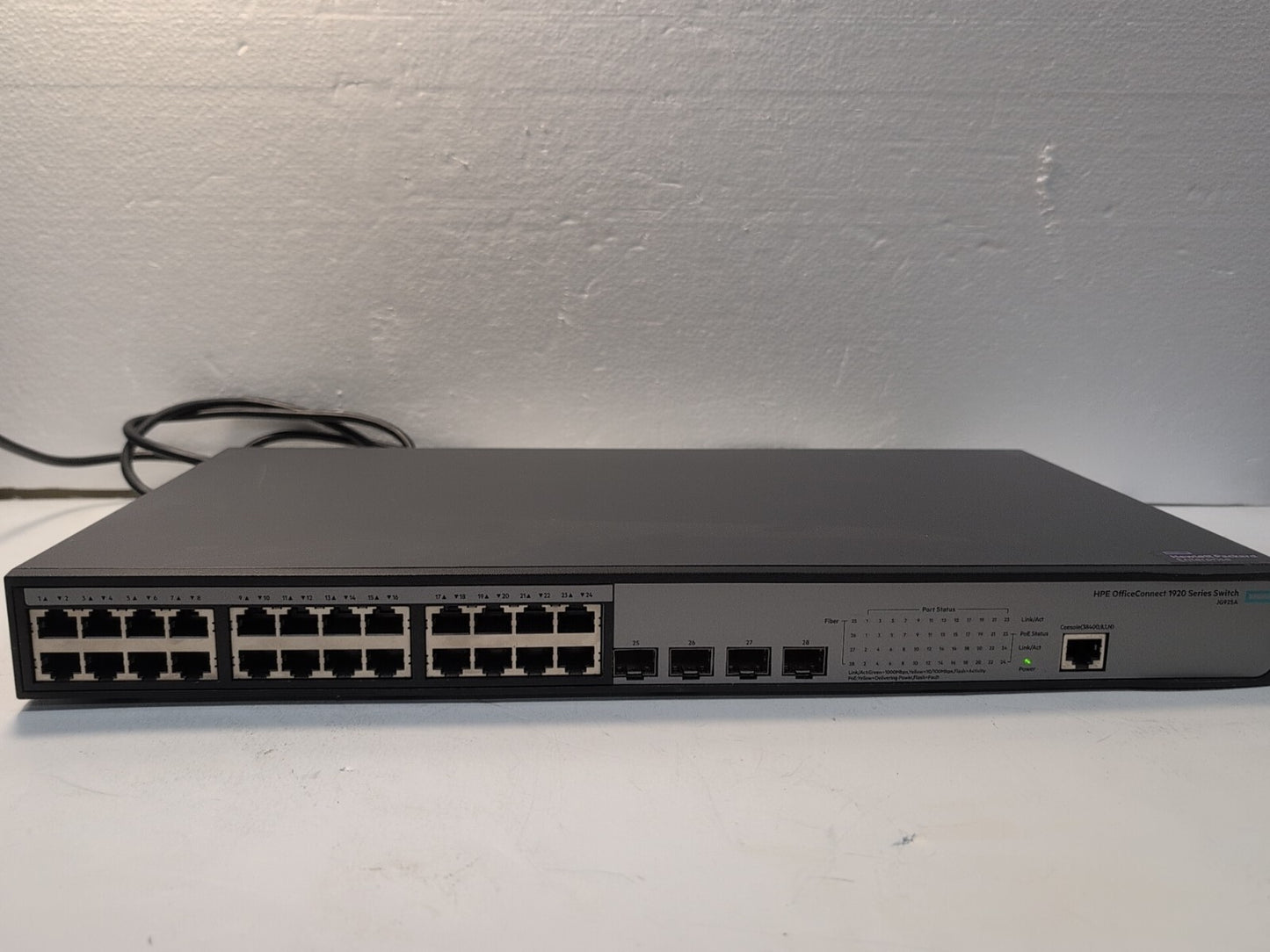 🔥 HP JG925A HPE 1920-24G-PoE+ 180W 24-Port Gigabit Smart Switch  -