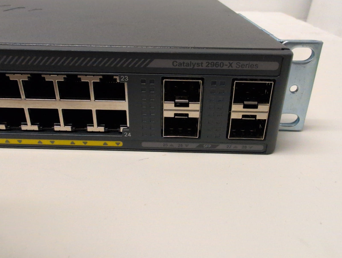 🎸 Cisco Catalyst WS-C2960X-24PS-L 24-Port PoE+ Gigabit Switch