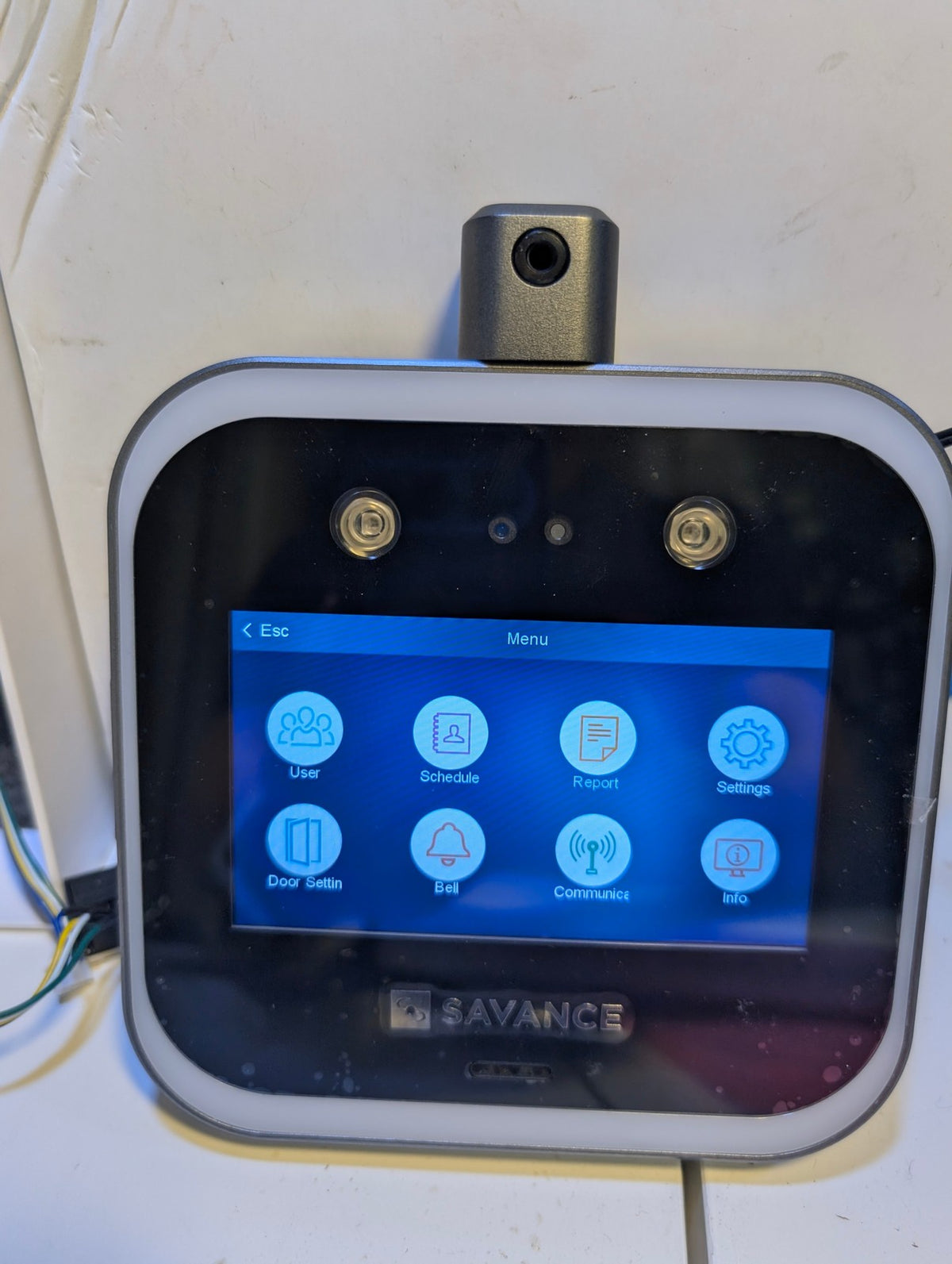 🎸  Savance ZX-DF05T AI Face Recognition Access Control Terminal w/ Alarm Bell