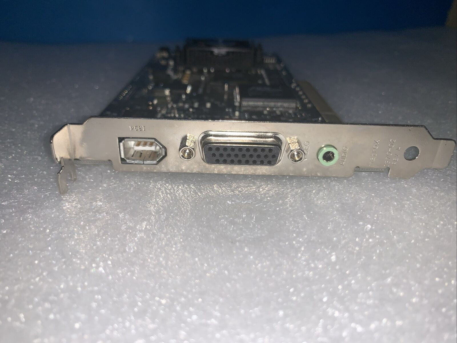 MATROX 7089-02 RTX100XP/NC PCI  CARD  TESTED