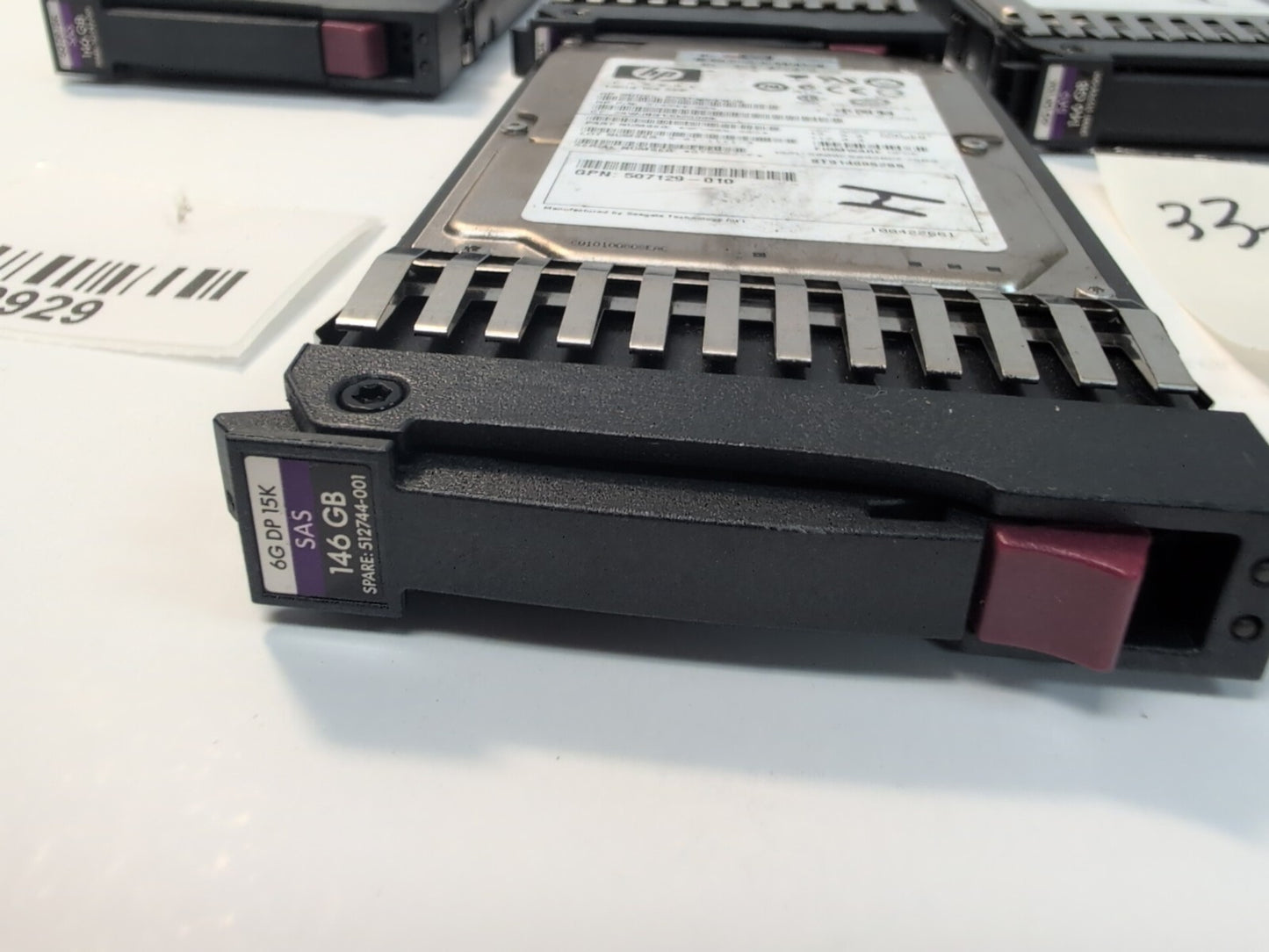 7x HP 512744-001 507129-009 512544-004 2.5" 146GB 15K RPM 6Gb SAS Hard Drive -