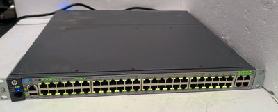 🔥 HP J9588A E3800 48-Port Gigabit 4x 10GBase-T 3800-48G-4XG POE Switch +PSU -