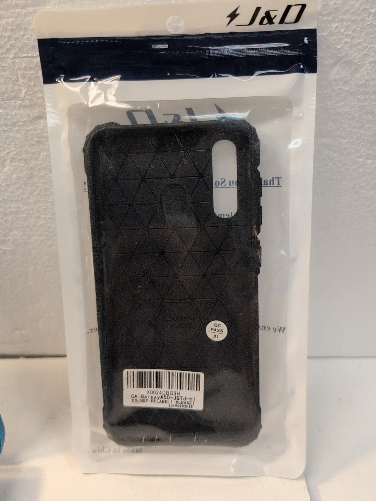 🔥 NEW J&D BLACK CASE FOR SAMSUNG GALAXY A50 PHONE -