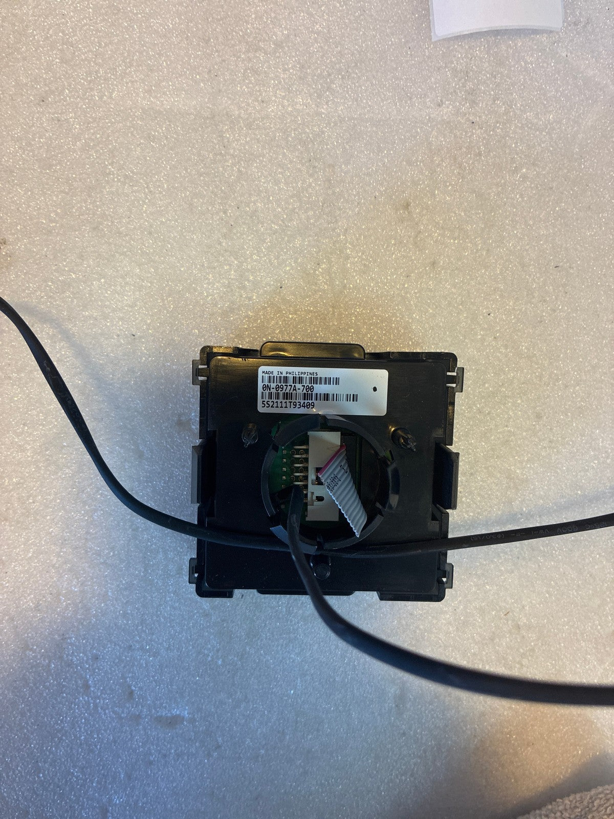 🔥 Control Panel Keypad Module 0N-0977A-700 with Wiring Harness, Black