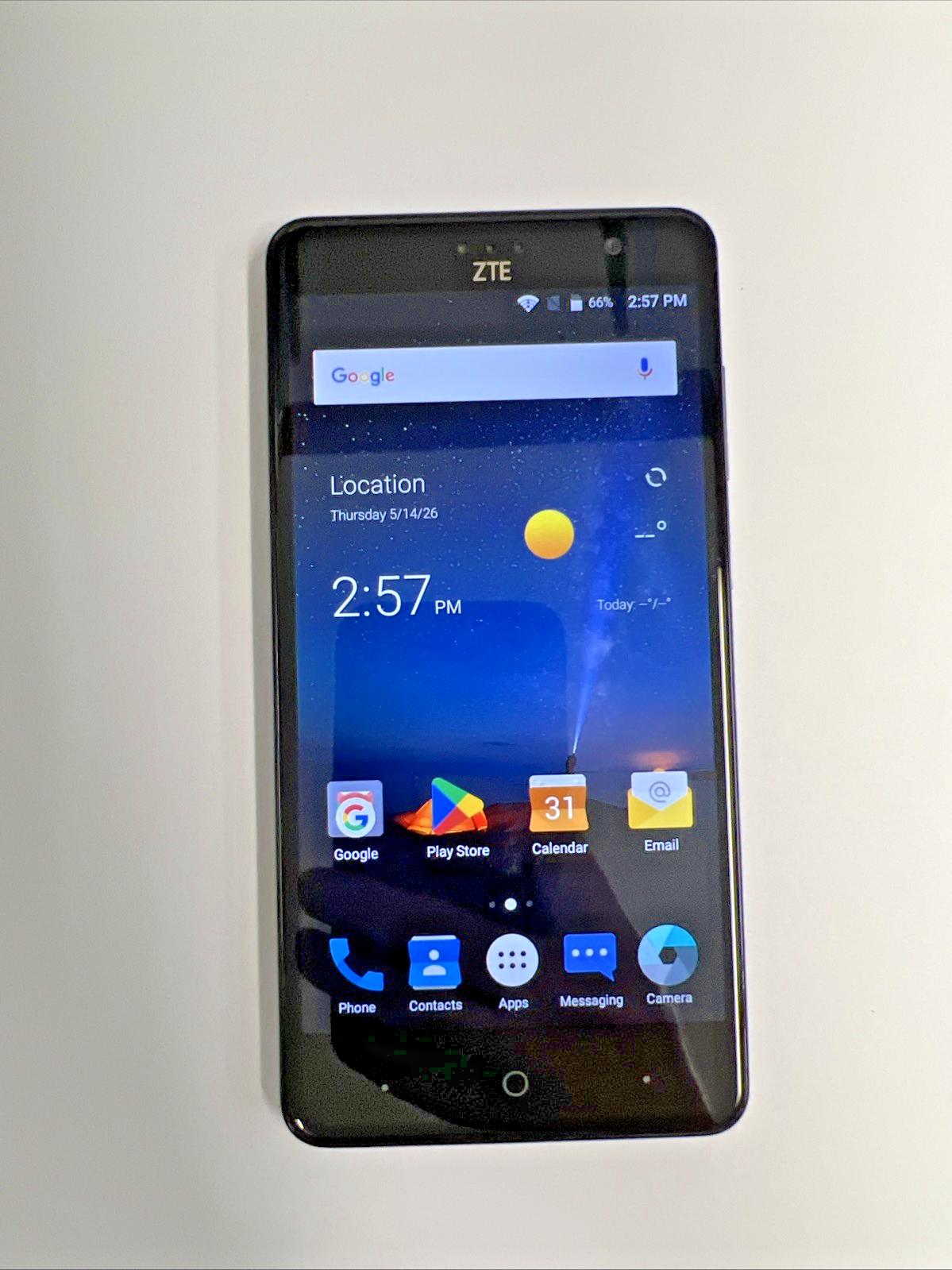 🔥 ZTE Grand X4 Z957 16GB Black Android Smartphone Unlocked GSM - Working #