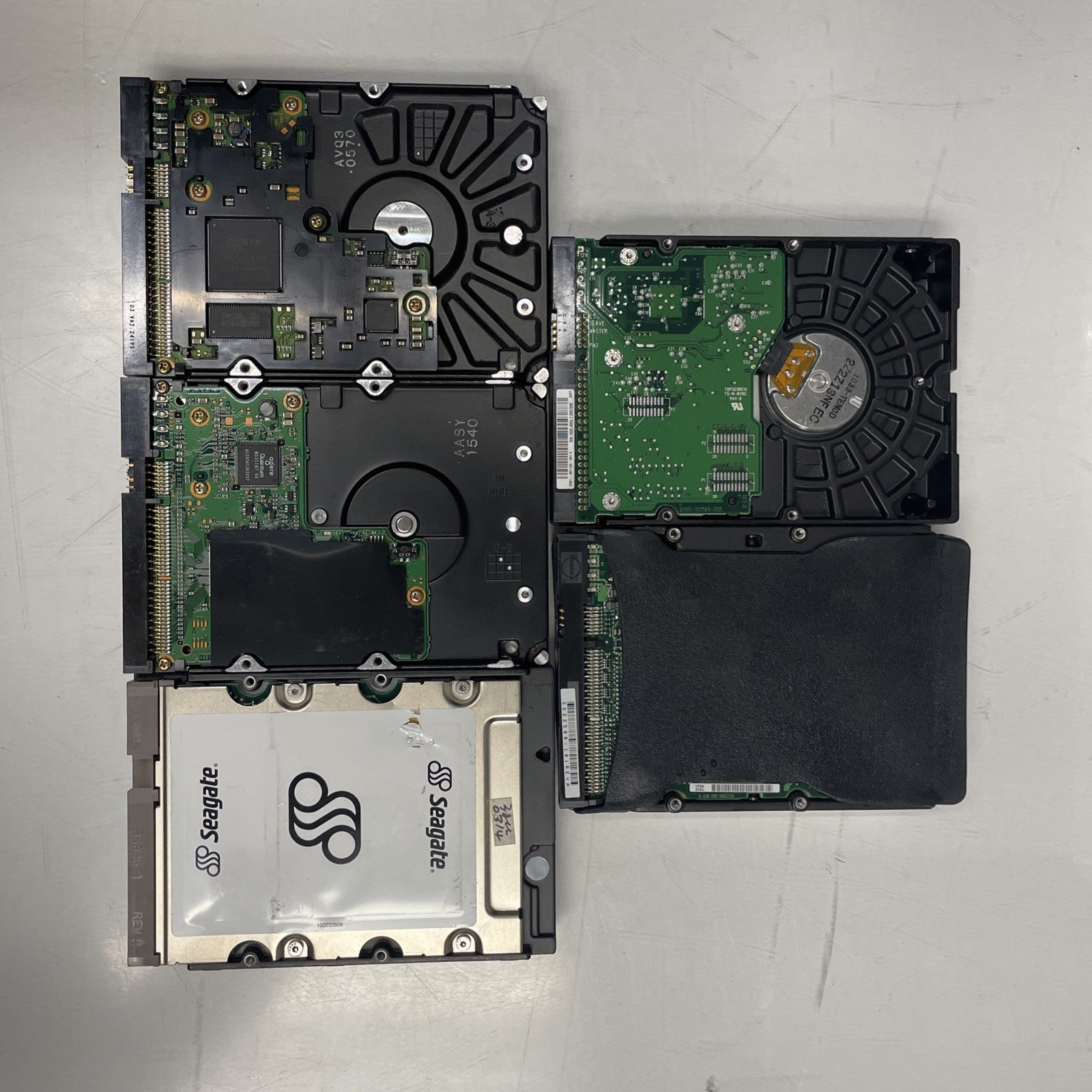 Lot Of 5- Mixed Brand Desktop IDE HDD  3.5” 8.4G/20G/40G/60G +