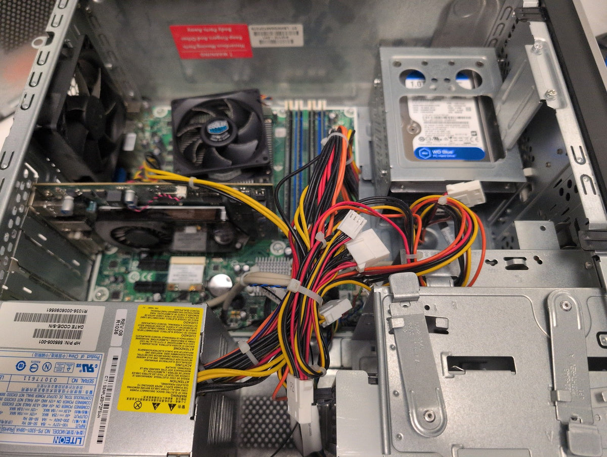 🎸 HP Pavilion Elite HPE-421f Desktop PC Intel i7-870 12GB RAM 1TB HDD (NO OS)