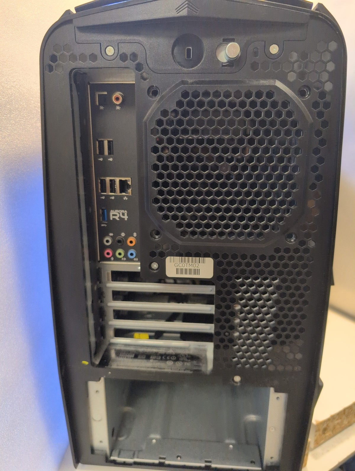 🎸 Alienware Aurora R4 Mid Tower Computer Case Only  - Black/Gunmetal PC Chassis