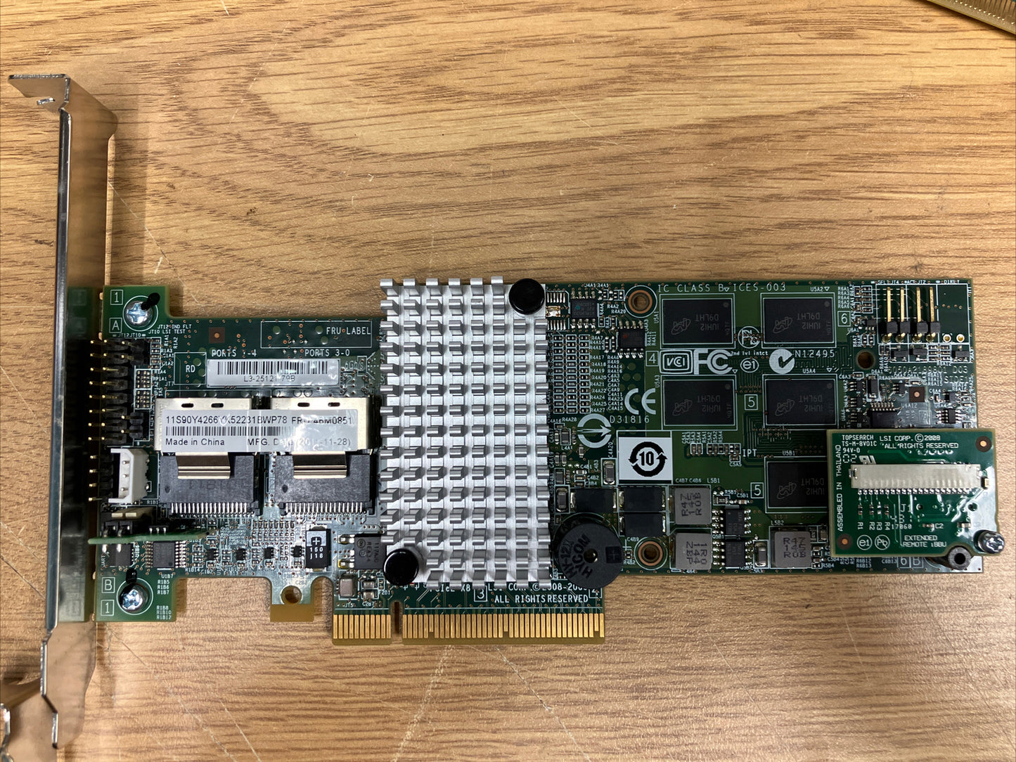 ~ Lot of 2x 46M0851 IBM ServeRAID SAS/SATA Controller. No Battery