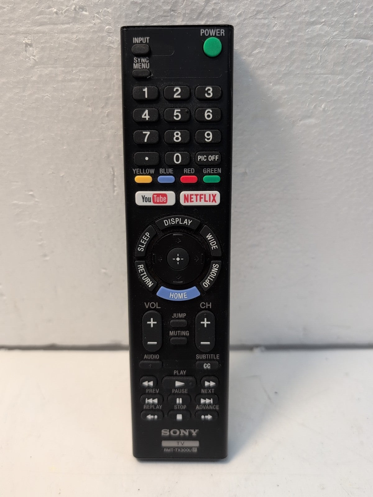 🔥 Original Sony Rmt-tx300u RMTTX300U Remote Control For KD-60X690E TV -