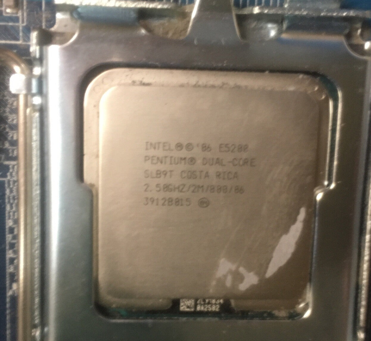 + Asrock G965M-S DDR2 ATX Motherboard W/ Intel E5200 CPU I/O Plate